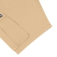 thumbnail image 4 of Men's Cargo Shorts with Multi-Pockets - Big & Tall Casual Drawstring Shorts, Lightweight Summer Streetwear with Zipper Pockets, Elastic Waist Workout Jogger Shorts Khaki L, 4 of 6