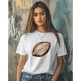 thumbnail image 3 of T Shirts for Women Short Sleeve Cotton Crewneck T-Shirt, American Rugby Sport Tee Tops Casual Basic T-Shirts, XS-5XL White XXL, 3 of 7