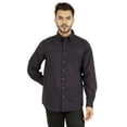 thumbnail image 1 of Bestman Chemise Imprimée pour Hommes à Manches Longues avec Poignets Chemise en Coton Flammé Tenue de Bureau, 1 of 7