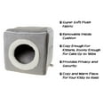 thumbnail image 2 of Petmaker, Small, Cozy Cave, Cat Bed, Leopard Print, 13-in, 2 of 11