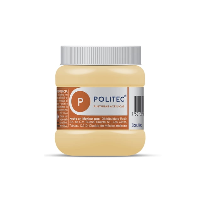 Pintura Acrílica POLITEC Crema 250 ml