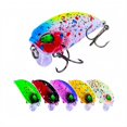 thumbnail image 2 of MInHoues Floating Crankbait Fishing Lure 2.09", Hard Plastic Imitation Bait for Freshwater Bass and Trout, Topwater Wobbler Tackle for Lake and River Angling, 2 of 9