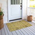 thumbnail image 6 of Addison Rugs Chantille Indoor/Outdoor Traditional Oriental Gold Washable Rectangle Rug, 1'8" x 2'6", 6 of 6