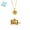 golden, variant on To My Granddaughter Book Necklace, Adjustable Chapter Book Jewelry with 6 Pages,Personalized Engraved Hidden Message Openable Gift from Mom Dad Grandma