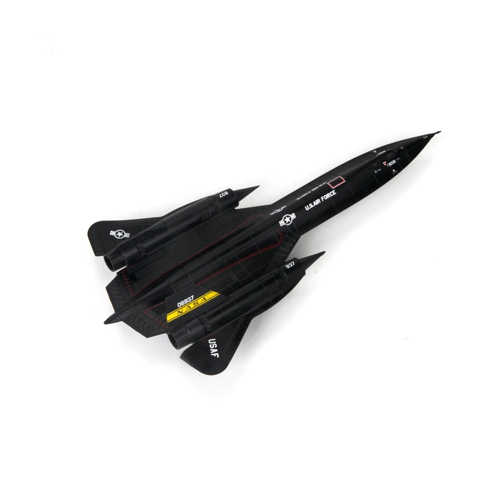 1:144 Blackbird SR-71 Reconnaissance Aircraft Alloy Aircraft Plane Metal Fighter for Collection