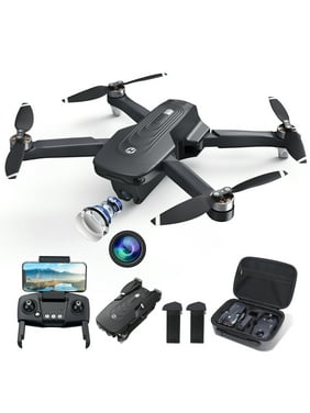 Holy Stone Drone HS175D with 4K Camera for Adults and Beginners Foldable GPS Drone Auto Return Home Follow Me Mode 2 Batteries Double the Flight Time