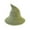 Green, variant on Witch Hat for Women Wide Brim Foldable Halloween Wool Hats for Party Cosplay Costume Accessory