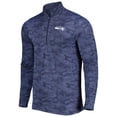thumbnail image 2 of Men's Antigua College Navy Seattle Seahawks Brigade Quarter-Zip Sweatshirt, 2 of 4