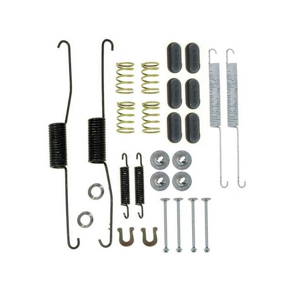 Rear Drum Brake Hardware Kit - Compatible with 2008 - 2013 Chevy Silverado 1500 2009 2010 2011 2012