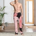 thumbnail image 2 of Logiee Cute Axolotl Sakura Blossoms A Print Pajama Pants for Men,Men’s Pajama Bottoms,Mens PJ Pants with Pockets & Button Fly-X-Large, 2 of 6