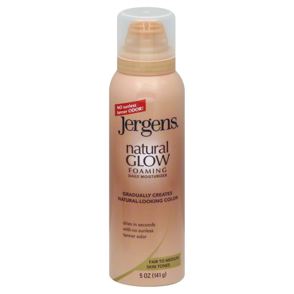 jergens foaming daily moisturizer