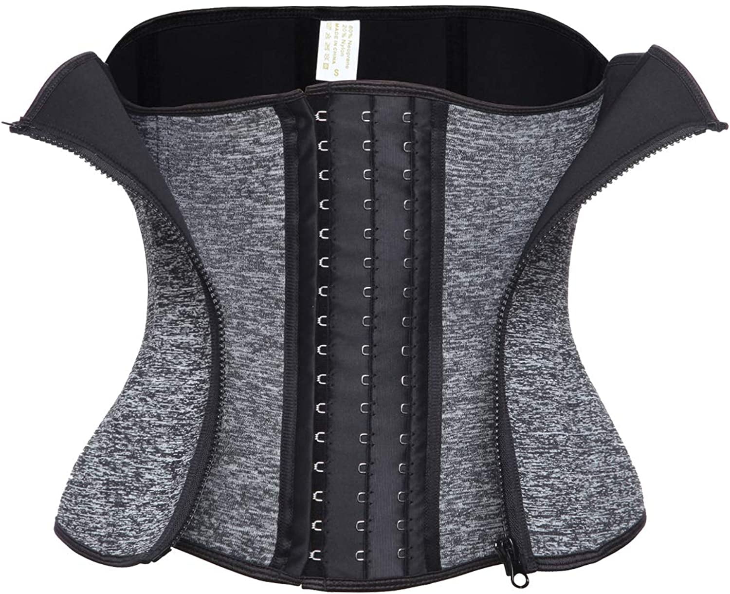 Vaslanda Women Waist Trainer Cincher Belt Tummy Control Sweat Girdle