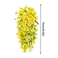 thumbnail image 2 of Artificial Hanging Flowers, Vine Flower Greenery Garland Plastic Plants for Indoor Outdoor Wall Garden Wedding Home Party Decor, 2 of 5