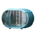 thumbnail image 2 of Mini calentador de espacio, portátil, ahorro de energía, compacto, doméstico, calefacción rápida, bajo vataje, seguridad, calentador de escritorio peq Azul Sunnimix Mini calentador de espacio, 2 of 8