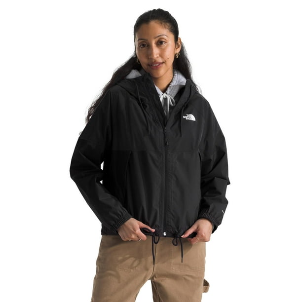 Sudadera impermeable con capucha THE NORTH FACE Antora para mujer, sin PFAS, negra