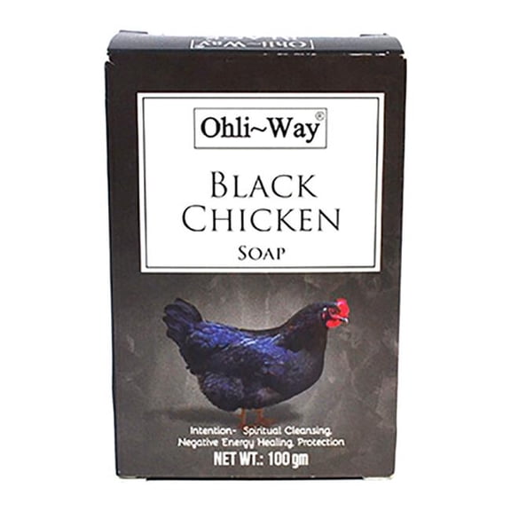 AzureGreen RSOBLAC 100 g Ohli-Way Black Chicken Soap