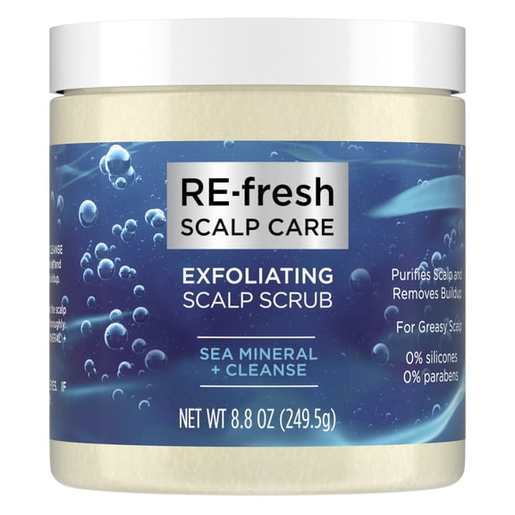 RE-Fresh Scalp Care Exfoliating Scalp Scrub Sea Mineral   Cleanse 8.8 oz
