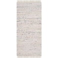 thumbnail image 1 of Safavieh Rag Rug Collection RAR121G Handmade Boho Stripe Cotton Runner, 2'3" x 7' , Ivory / Multi, 1 of 1