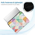 thumbnail image 2 of FORMRS 15-15.6 inch Laptop Sleeve Case Soft Carrying Quilted Computer Bag Cover, Abstract Geometric, 2 of 7
