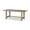Weathered Grey, variant on Maven Lane Yves Contemporary Rectangle Wooden Dining Center Table for Modern Kitchen or Small Dinette in Rustic Weathered Natural Finish