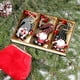 thumbnail image 5 of Adorno navideño de madera para colgar | Colgante de anciano sin rostro pintado | Accesorio de decoración navideña para el árbol o el hogar, 5 of 5
