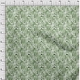 thumbnail image 4 of oneOone Cotton Flex Green Fabric Leaves Sewing Craft Projects Fabric Prints By Yard 40 Inch Wide, 4 of 4