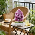 thumbnail image 1 of COM1950s Artificial Potted Plant, Faux Mini Tree with Bendable Stems for Home Desk Decor, Low Maintenance Fake Greenery in Pot, 1 of 7