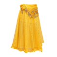 thumbnail image 1 of de Danza de Malla Oscilante para Mujer de de Danza Del Vientre con Cadena de cinturo Del Vientre , Amarillo 85cm BLESIY Falda de danza del vientre para mujer, 1 of 6