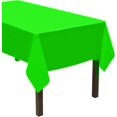 thumbnail image 1 of Party Essentials Heavy Duty Plastic Table Cover, 54 x 108", Neon Green, 1 of 4