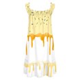 thumbnail image 4 of Girls Ice Cream Print Sleeveless Dress, Casual A-Line Sundress for Kids 5-14 Years, 4 of 4