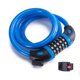 thumbnail image 2 of Candado para bicicleta, candado con cable, candado de seguridad con combinación de 5 dígitos, nivel de seguridad muy alto, candado para bicicleta de 1,2 mx 12 mm con soporte, 2 of 7
