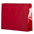 thumbnail image 2 of JAM Paper Glossy Gift Bag, 16 x 13 x 4.75, Red, 1/Pack, X, Large Horizontal, 2 of 3