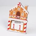 thumbnail image 6 of Christmas Calendar Wood Design Festival Table Decoration Countdown Calendar with Numbered Days, 6 of 9