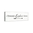 thumbnail image 2 of Creative Products Travel Explore Live 36 x 12 Canvas Wall Art, 2 of 5