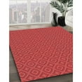 thumbnail image 2 of Ahgly Company Indoor Round Patterned Red Area Rugs, 8' Round, 2 of 6
