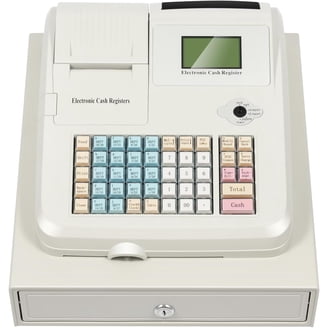 Casio PCR-T273 Electronic Cash Register, 8 Department Keys Casio PCR-T273 Electronic Cash Register, 8 Department Keys