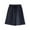 Black, variant on Ltctricy Women's Plus Size Bermuda Shorts Elastic High Waisted Drawstring Knee Length Shorts Wide Leg Shorts