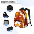 thumbnail image 5 of Vsdgher Happy Thanksgiving Three Gnomes Print Unisex Large Capacity Bookbag Schoolbag Casual Daypack for High School/College/Teens/Travel/Work, 5 of 8