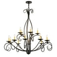 thumbnail image 6 of Meyda Tiffany 171607 Sienna 15 Light 48" Wide Taper Candle Style Chandelier - Bronze, 6 of 6