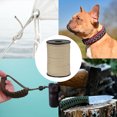 thumbnail image 5 of Uxcell 100FT 550 Paracord, 9 Strand Parachutes Cord Spool 4mm Survival Strong Rope String for Camping Hiking, Beige, 5 of 5