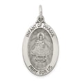 thumbnail image 1 of FB Jewels Sterling Silver Antiqued Infant of Prague Medal, 1 of 4