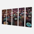 thumbnail image 2 of Fleurs Brunes sur Planète Alien - Impression sur Toile Florale, 2 of 3