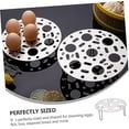 thumbnail image 2 of LanSuare Stainless Steel Adjustable Steaming Rack, Height Customizable Egg and Vegetable Cooker, Round Serving Tray, Multi-Level Kitchen Essential, 2 of 9
