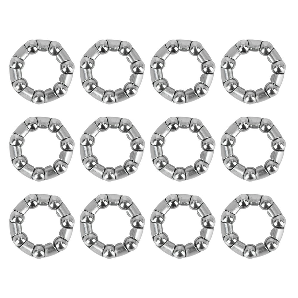 12pcs 20.5mm x 7 Ball Bearing Cages Crank Bearings Wheel Bearing