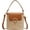 Brown, variant on Kukuzhu Women Straw Crossbody Bag Beach Bag Hobo Bucket Satchel Tote Handbags Cute Purse Travel Summer