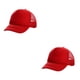 thumbnail image 4 of Gorra de béisbol deportiva Sonducket para niños gorras con viseras de moda de verano Rojo 2piezas, 4 of 6