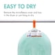 thumbnail image 5 of Boon Puff Bañador Inflable para Bebés - Bañera Infantil Incluye Funda de Microforro Polar y Lados Contorneados - Bañera Inflable para Bebés para Recién Nacidos y Bebés, 5 of 5