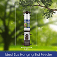 thumbnail image 5 of Backyards Essentials Tube Bird Feeder Copper Mammoth Bird Seed Feeder, 10 Cup Capacity, 5 of 7