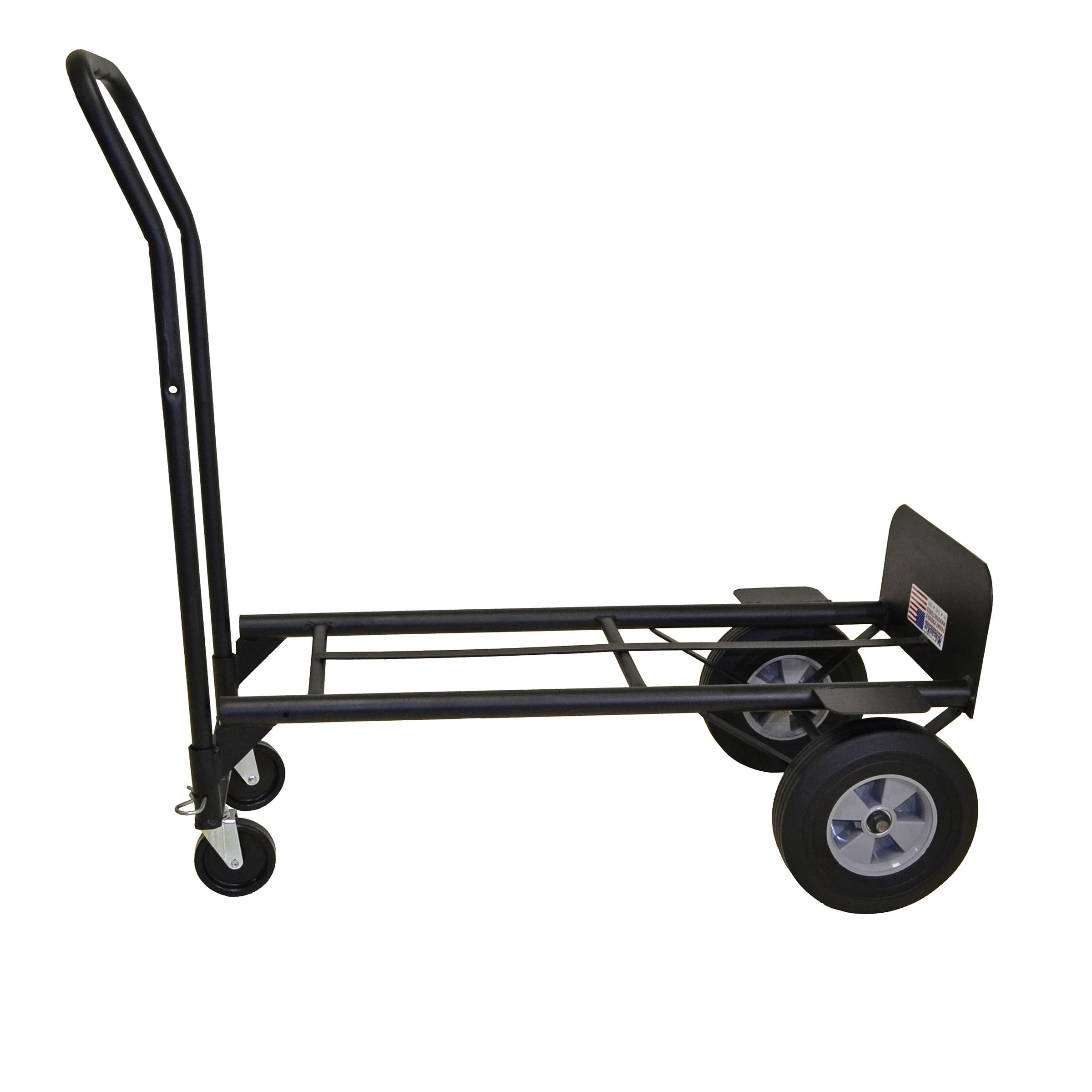 Milwaukee Flow Back Convertible Hand Truck 800 lb. Capacity with 10" Puncture Proof Tires (1 Unit)