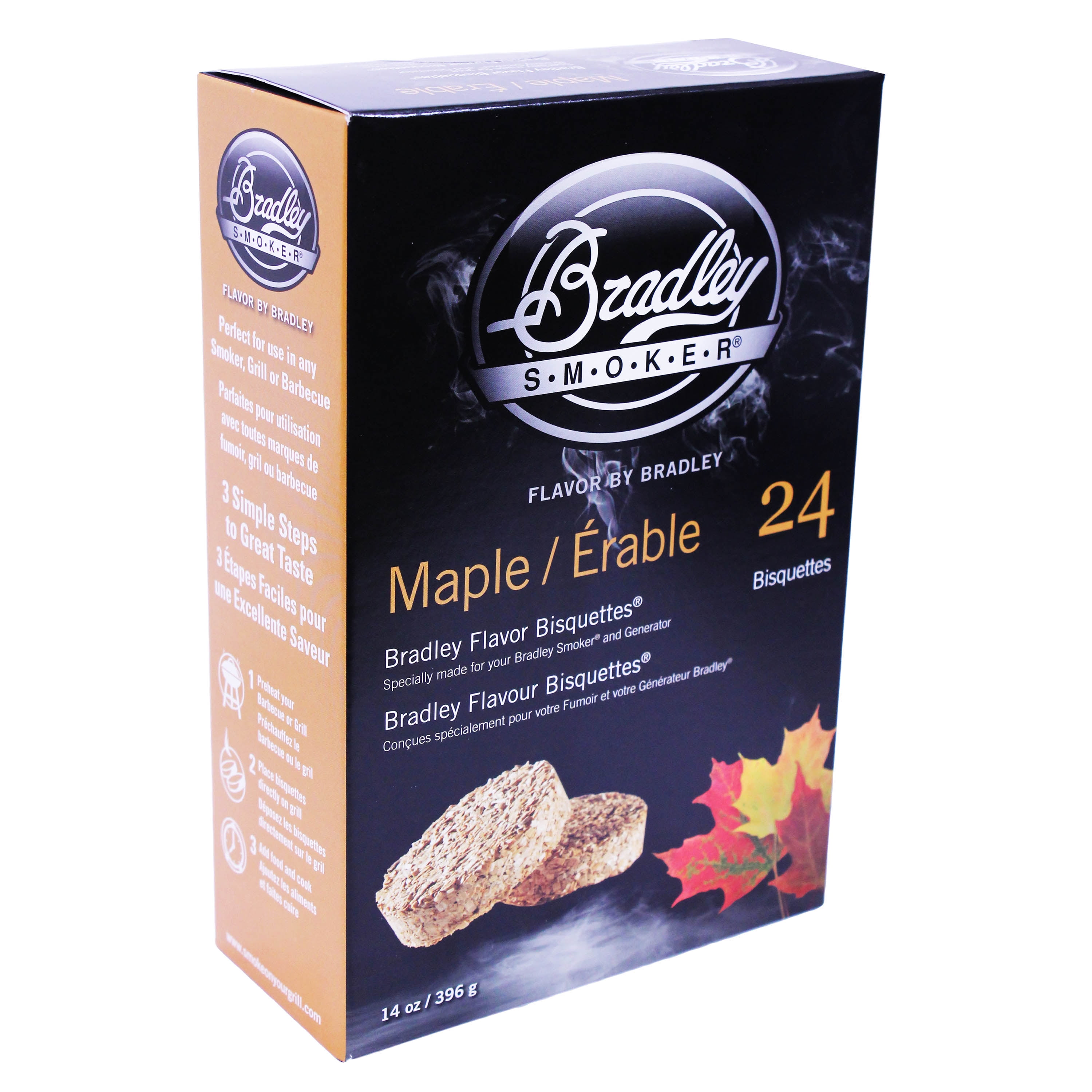 Bradley Smoker Flavor Bisquettes Maple 24Pk